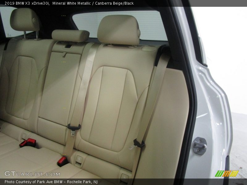 Mineral White Metallic / Canberra Beige/Black 2019 BMW X3 xDrive30i