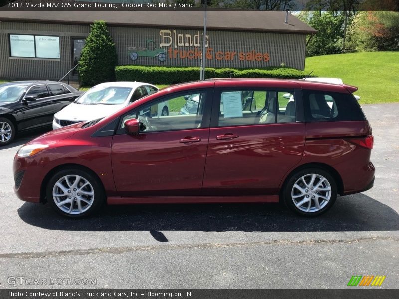 Copper Red Mica / Sand 2012 Mazda MAZDA5 Grand Touring