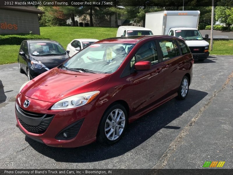 Copper Red Mica / Sand 2012 Mazda MAZDA5 Grand Touring