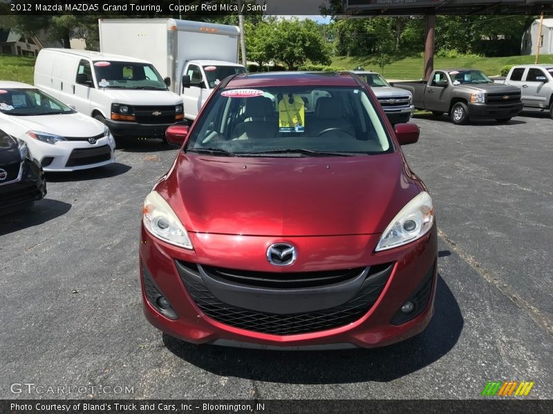 Copper Red Mica / Sand 2012 Mazda MAZDA5 Grand Touring