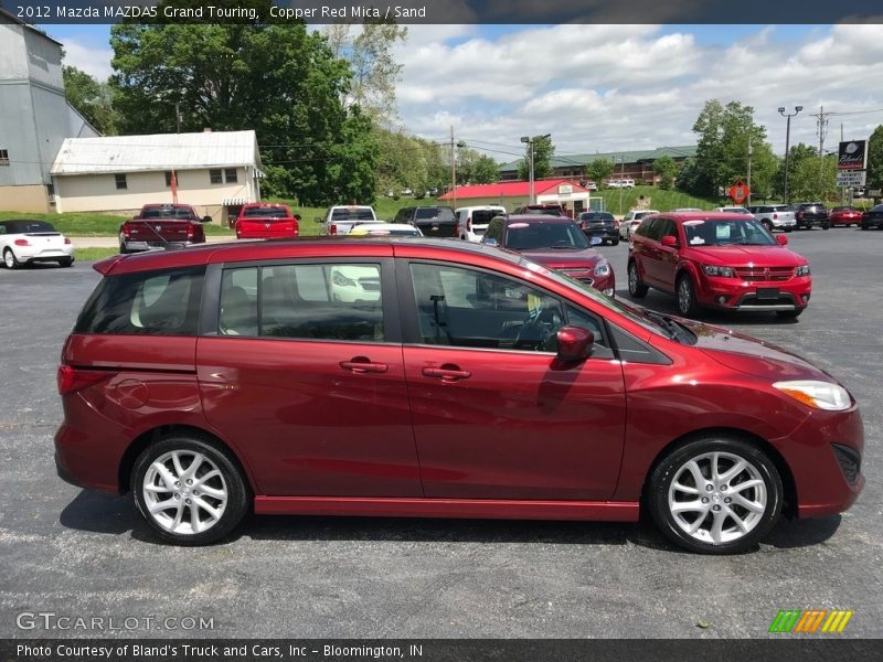 Copper Red Mica / Sand 2012 Mazda MAZDA5 Grand Touring