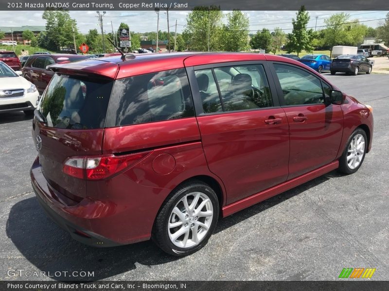 Copper Red Mica / Sand 2012 Mazda MAZDA5 Grand Touring