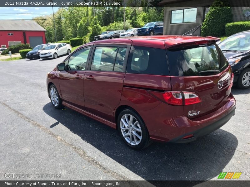 Copper Red Mica / Sand 2012 Mazda MAZDA5 Grand Touring