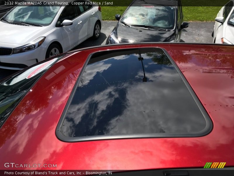 Copper Red Mica / Sand 2012 Mazda MAZDA5 Grand Touring