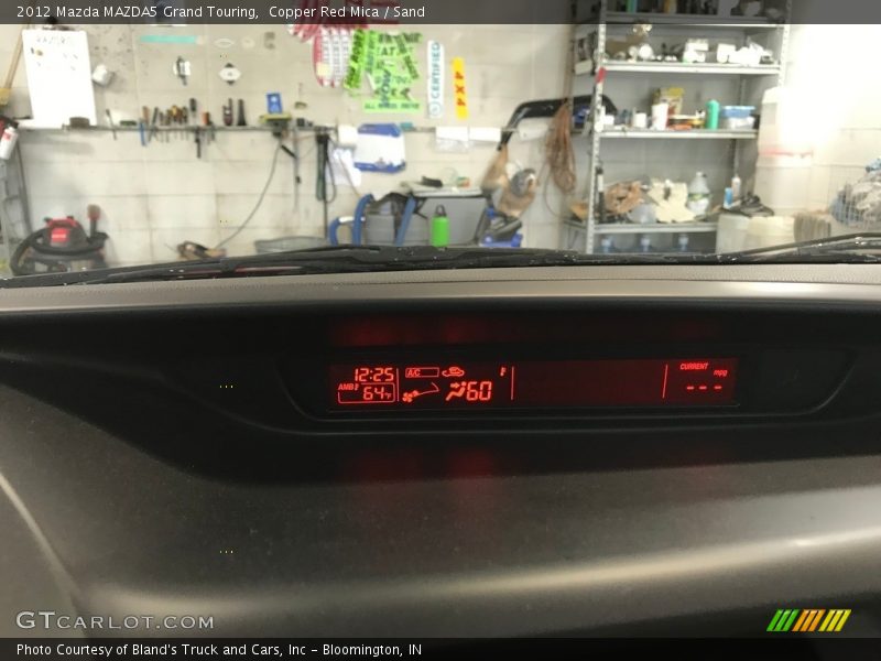 Copper Red Mica / Sand 2012 Mazda MAZDA5 Grand Touring