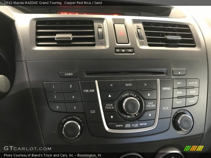 Copper Red Mica / Sand 2012 Mazda MAZDA5 Grand Touring