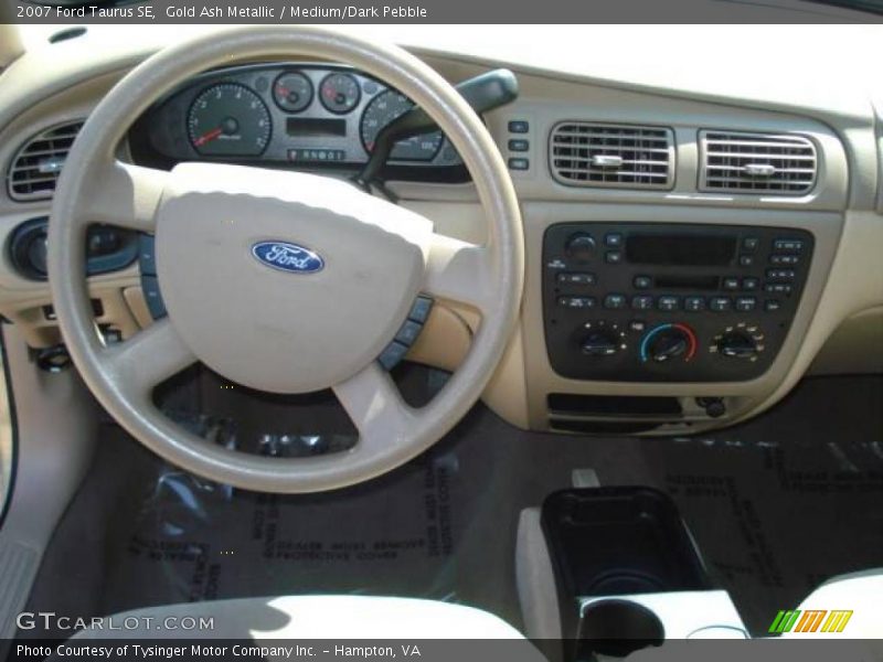 Gold Ash Metallic / Medium/Dark Pebble 2007 Ford Taurus SE