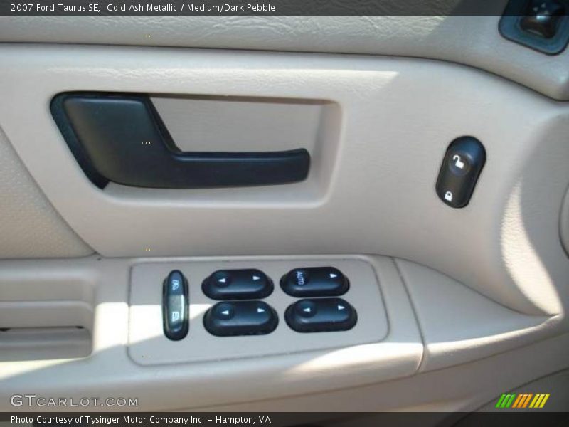 Gold Ash Metallic / Medium/Dark Pebble 2007 Ford Taurus SE