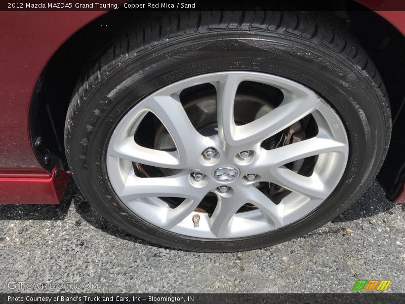Copper Red Mica / Sand 2012 Mazda MAZDA5 Grand Touring