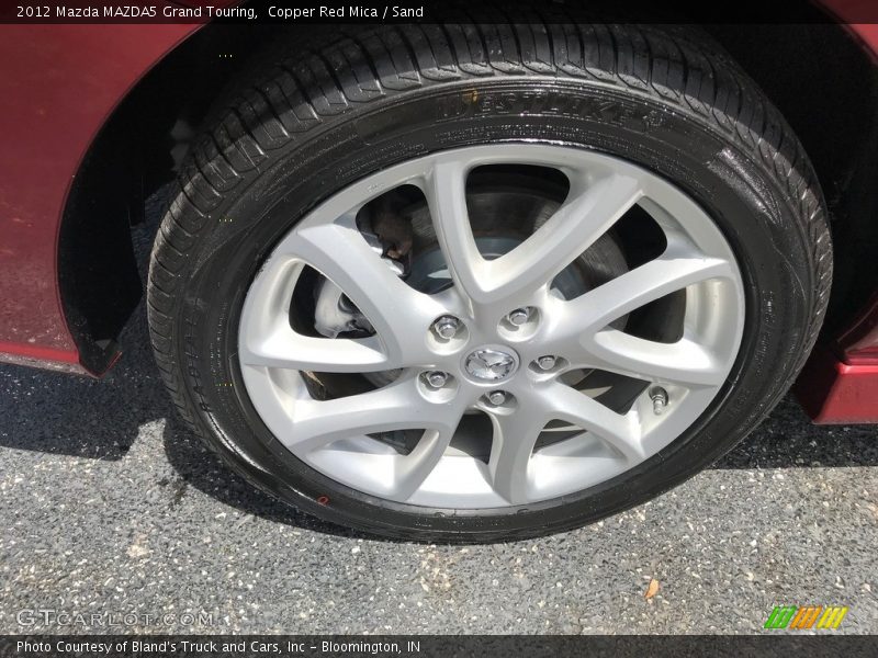 Copper Red Mica / Sand 2012 Mazda MAZDA5 Grand Touring