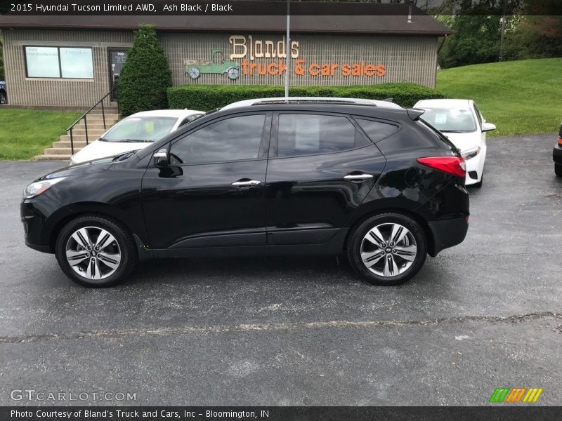 Ash Black / Black 2015 Hyundai Tucson Limited AWD