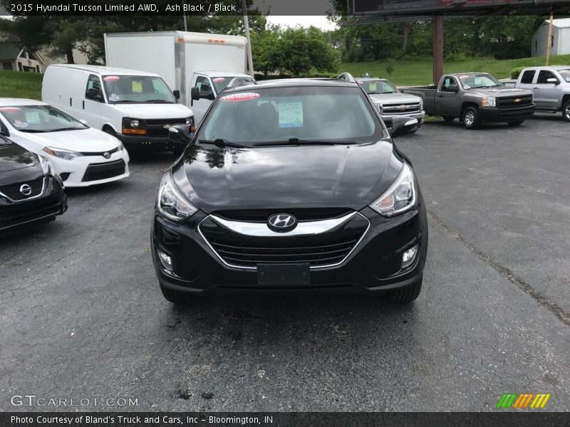 Ash Black / Black 2015 Hyundai Tucson Limited AWD