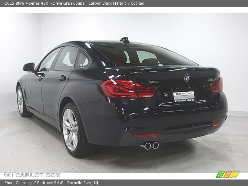 Carbon Black Metallic / Cognac 2019 BMW 4 Series 430i xDrive Gran Coupe