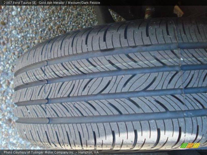Gold Ash Metallic / Medium/Dark Pebble 2007 Ford Taurus SE