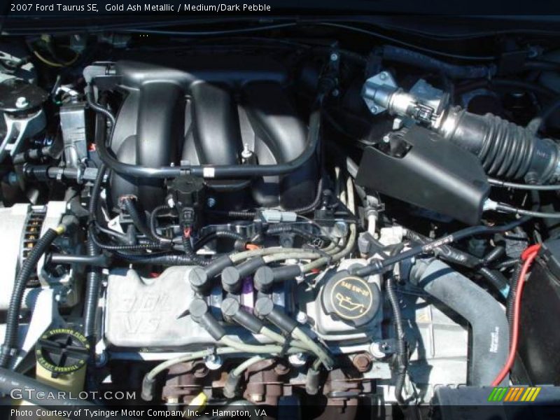 Gold Ash Metallic / Medium/Dark Pebble 2007 Ford Taurus SE