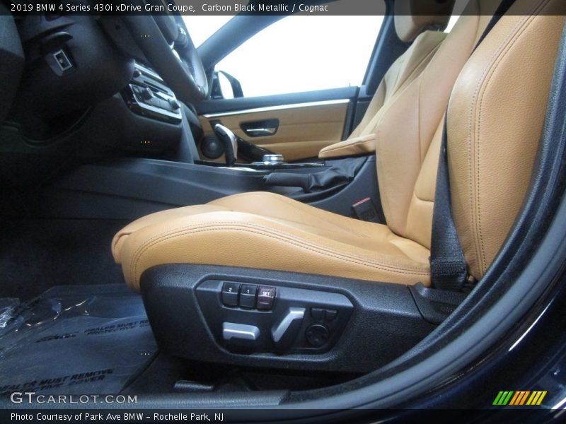 Carbon Black Metallic / Cognac 2019 BMW 4 Series 430i xDrive Gran Coupe