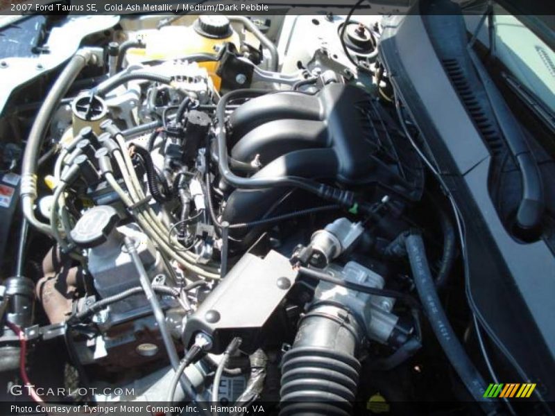 Gold Ash Metallic / Medium/Dark Pebble 2007 Ford Taurus SE