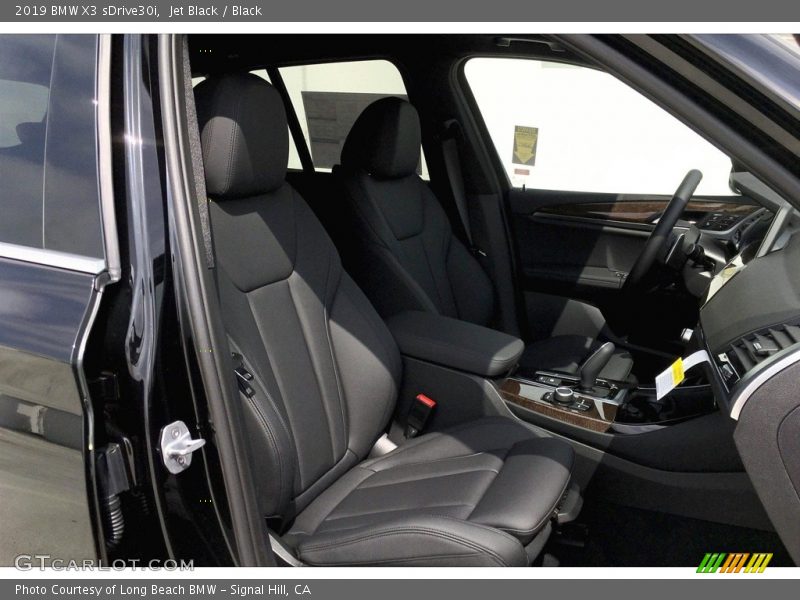 Jet Black / Black 2019 BMW X3 sDrive30i