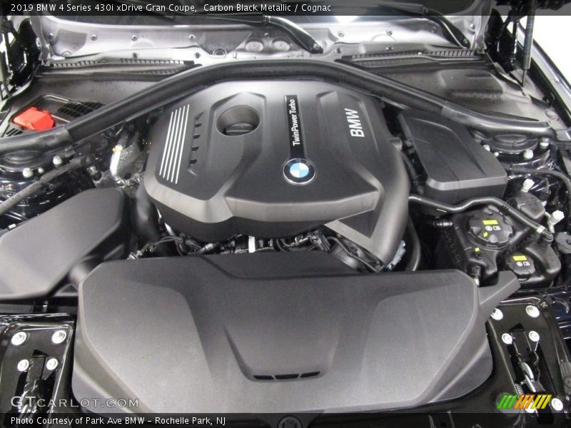 Carbon Black Metallic / Cognac 2019 BMW 4 Series 430i xDrive Gran Coupe