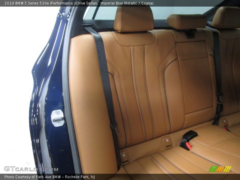 Imperial Blue Metallic / Cognac 2019 BMW 5 Series 530e iPerformance xDrive Sedan