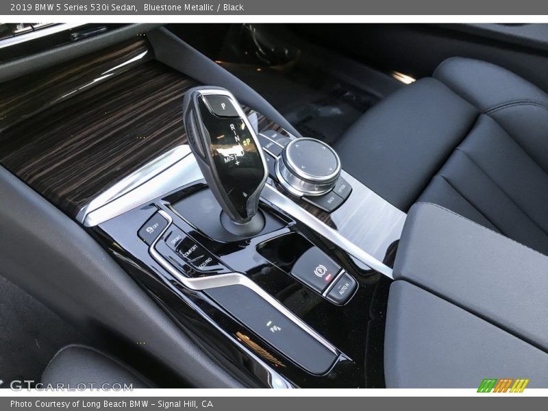 Bluestone Metallic / Black 2019 BMW 5 Series 530i Sedan