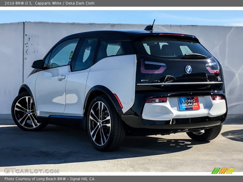 Capparis White / Deka Dark Cloth 2019 BMW i3 S