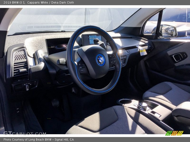 Capparis White / Deka Dark Cloth 2019 BMW i3 S
