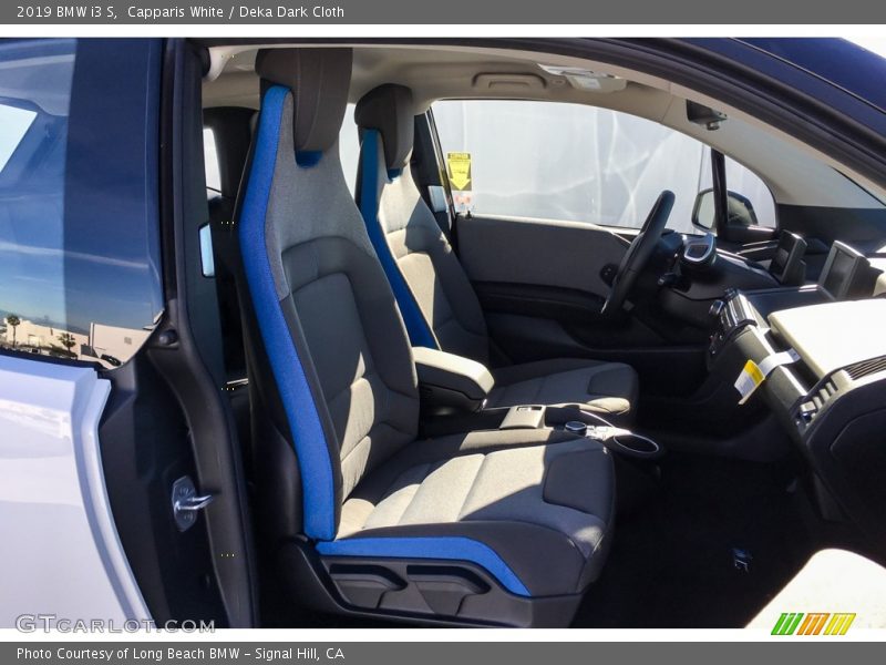 Capparis White / Deka Dark Cloth 2019 BMW i3 S