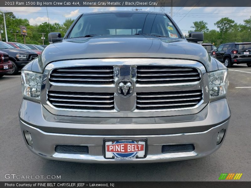 Mineral Gray Metallic / Black/Diesel Gray 2013 Ram 1500 Big Horn Crew Cab 4x4