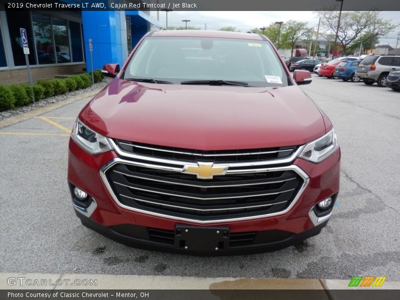 Cajun Red Tintcoat / Jet Black 2019 Chevrolet Traverse LT AWD