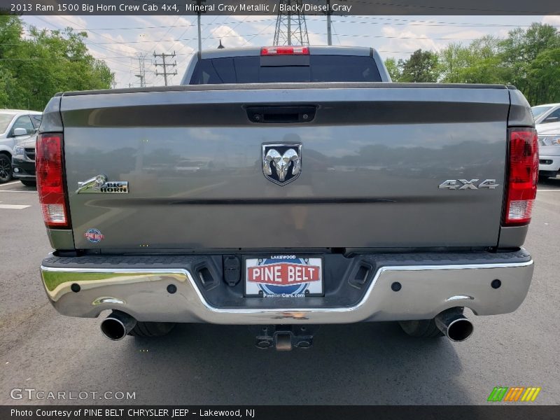 Mineral Gray Metallic / Black/Diesel Gray 2013 Ram 1500 Big Horn Crew Cab 4x4