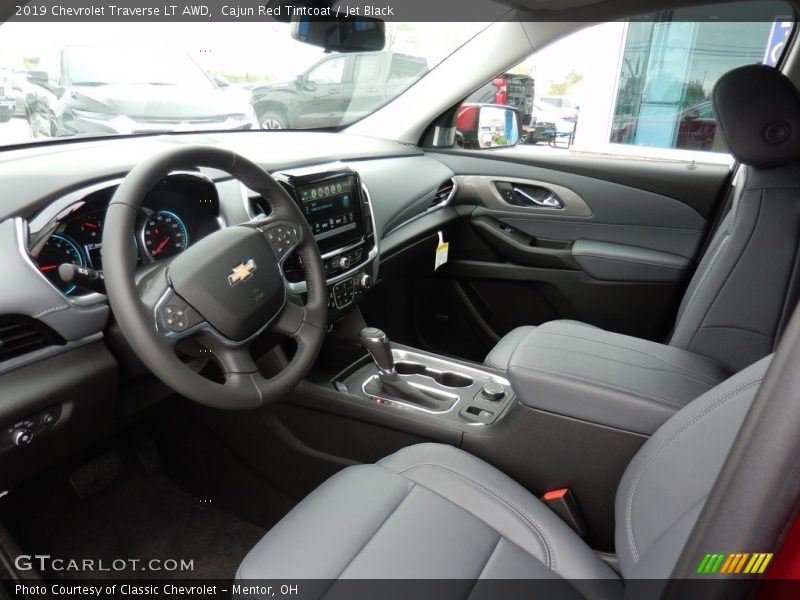 Cajun Red Tintcoat / Jet Black 2019 Chevrolet Traverse LT AWD
