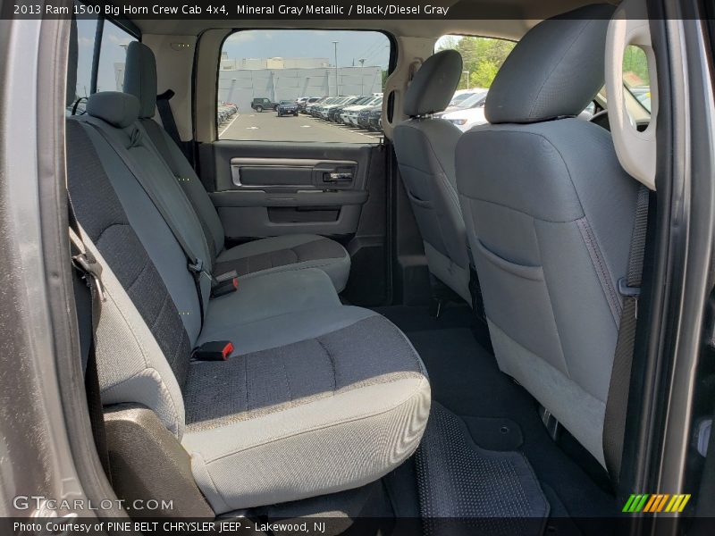 Mineral Gray Metallic / Black/Diesel Gray 2013 Ram 1500 Big Horn Crew Cab 4x4