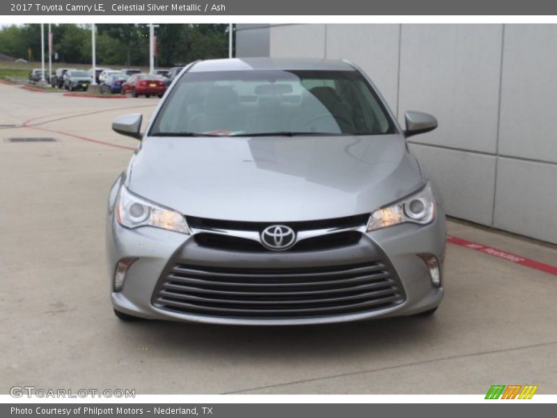 Celestial Silver Metallic / Ash 2017 Toyota Camry LE