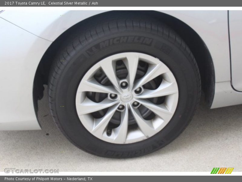 Celestial Silver Metallic / Ash 2017 Toyota Camry LE