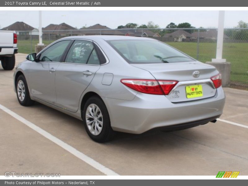 Celestial Silver Metallic / Ash 2017 Toyota Camry LE