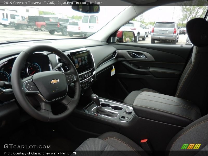 Cajun Red Tintcoat / Jet Black 2019 Chevrolet Traverse LT AWD