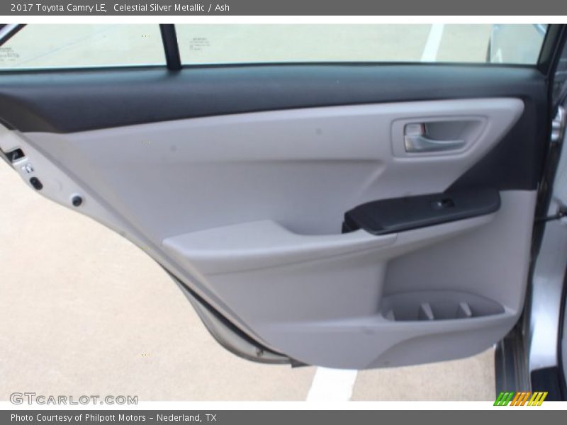 Celestial Silver Metallic / Ash 2017 Toyota Camry LE
