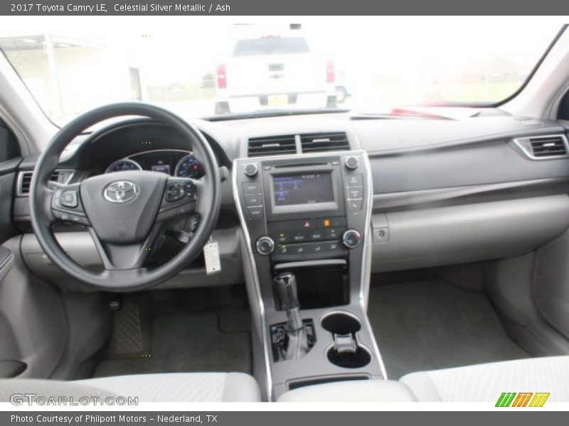 Celestial Silver Metallic / Ash 2017 Toyota Camry LE