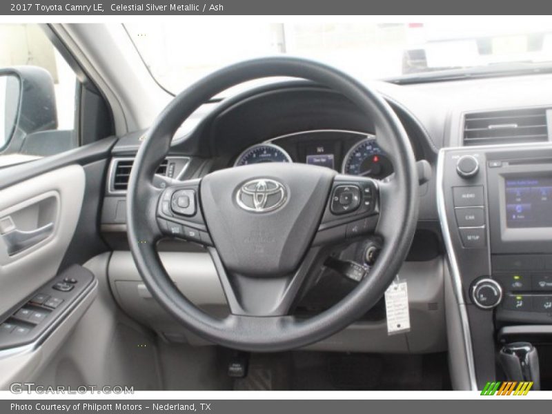 Celestial Silver Metallic / Ash 2017 Toyota Camry LE