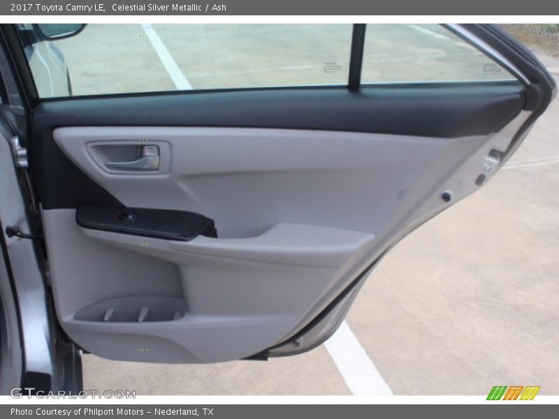 Celestial Silver Metallic / Ash 2017 Toyota Camry LE