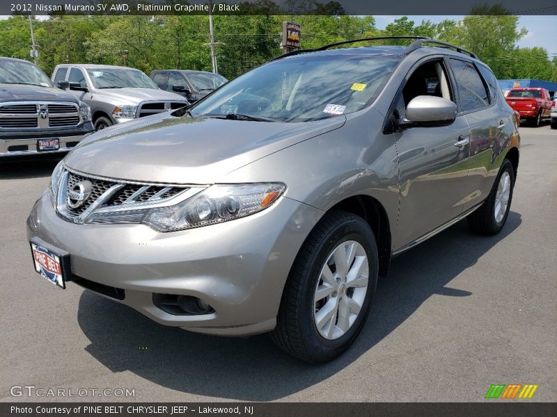 Platinum Graphite / Black 2012 Nissan Murano SV AWD