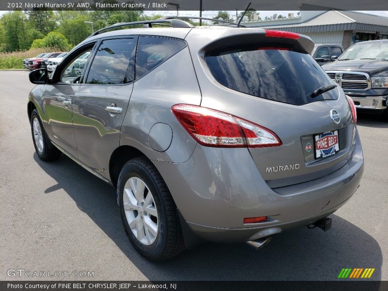 Platinum Graphite / Black 2012 Nissan Murano SV AWD