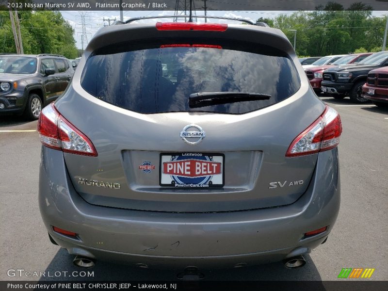Platinum Graphite / Black 2012 Nissan Murano SV AWD