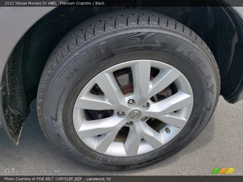 Platinum Graphite / Black 2012 Nissan Murano SV AWD
