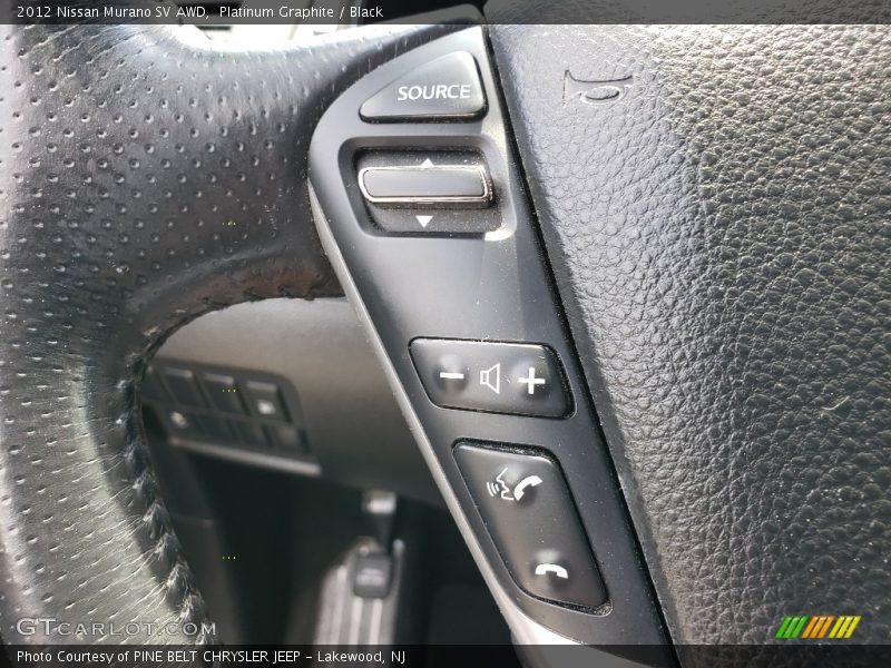 Platinum Graphite / Black 2012 Nissan Murano SV AWD