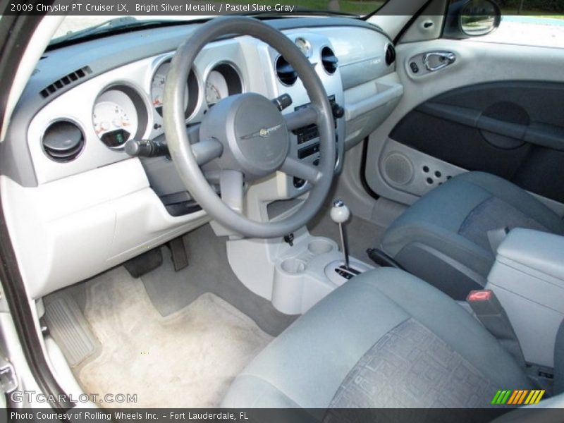 Bright Silver Metallic / Pastel Slate Gray 2009 Chrysler PT Cruiser LX