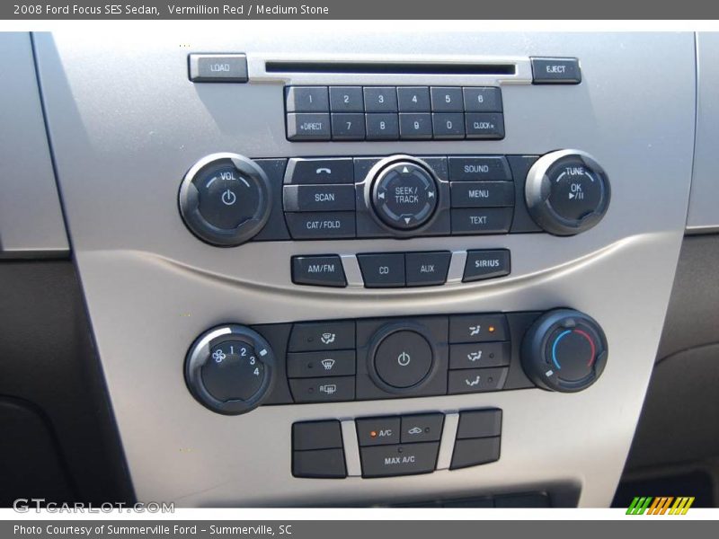 Vermillion Red / Medium Stone 2008 Ford Focus SES Sedan
