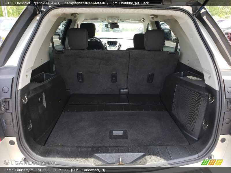 Champagne Silver Metallic / Light Titanium/Jet Black 2013 Chevrolet Equinox LT AWD