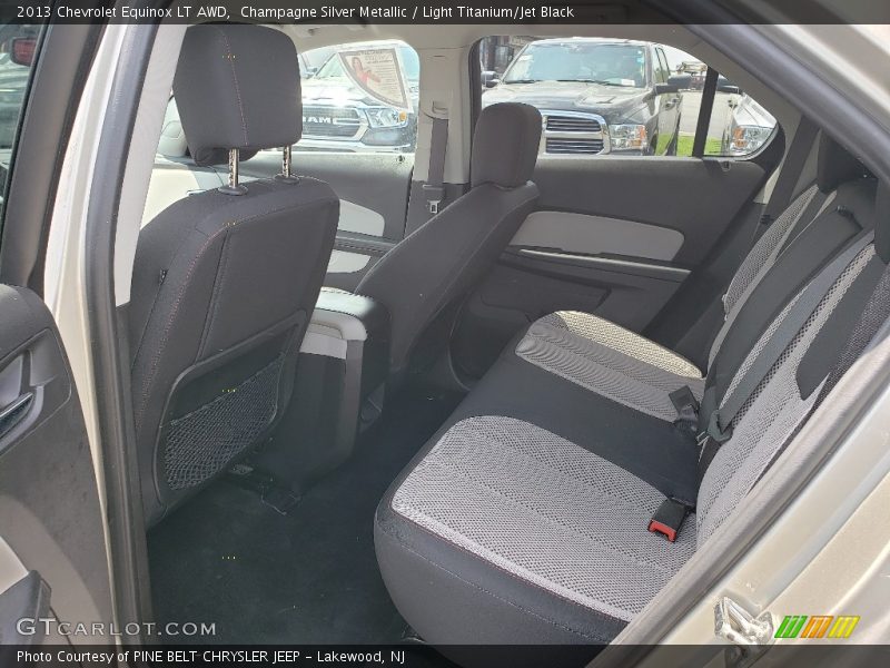 Champagne Silver Metallic / Light Titanium/Jet Black 2013 Chevrolet Equinox LT AWD